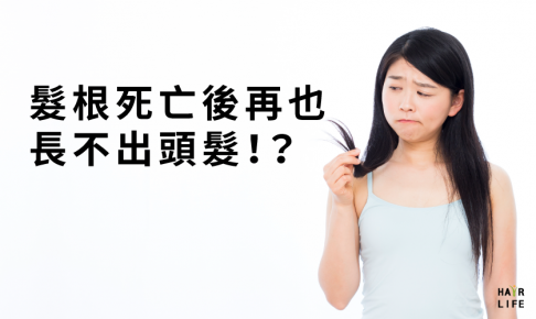 髮根死亡後再也長不出頭髮！？掉髮原因大剖析！