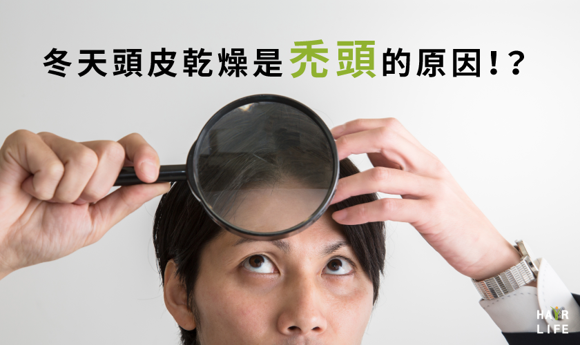冬天頭皮乾燥是禿頭的原因！？