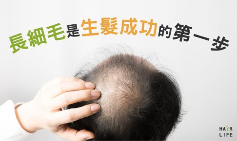 長細毛是讓改善禿頭的第一步！但該如何讓細毛繼續成長？